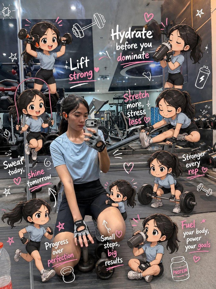 Chibi Mini Versions Photo Edit-MeigenAIGallery